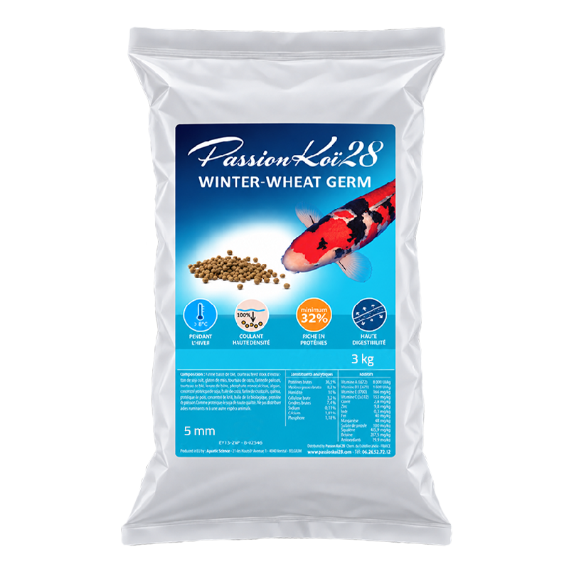 Nourriture Winter-Wheat Germ PassionKoï28 | Aliment hiver koï