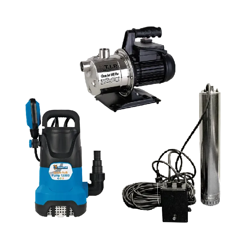 Pompes de rinçage pour filtres de bassin